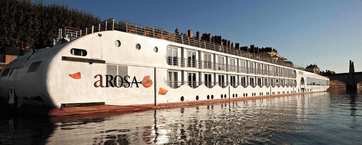 A-ROSA Flotte auf der Rhône