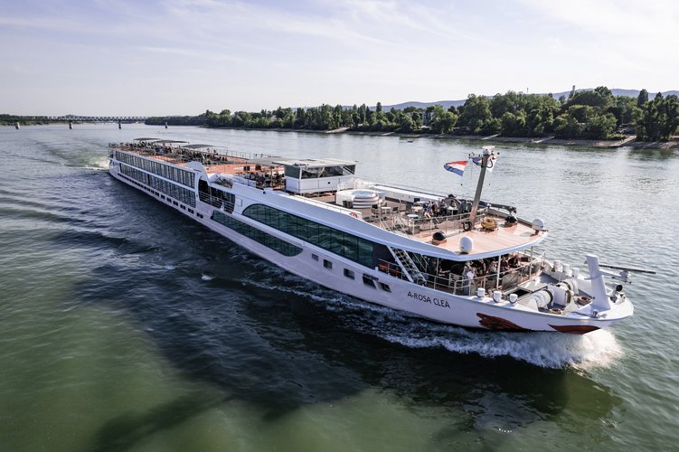Die beiden Flottenneuzugänge A-ROSA ALEA und A-ROSA CLEA sind erfolgreich in ihre Premierensaison auf dem Rhein gestartet. Foto: A-ROSA Flussschiff GmbH