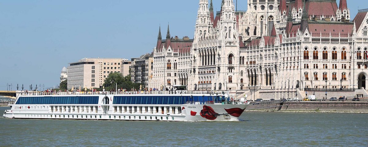 A-ROSA Donaukreuzfahrtschiff Budapest